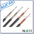 China Preço de coaxial de PVC RG58 / RG59 / RG6 / RG11cable da pele da fabricação de China aplicam-se ao CCTV / CATV com o padrão do CE ROHS